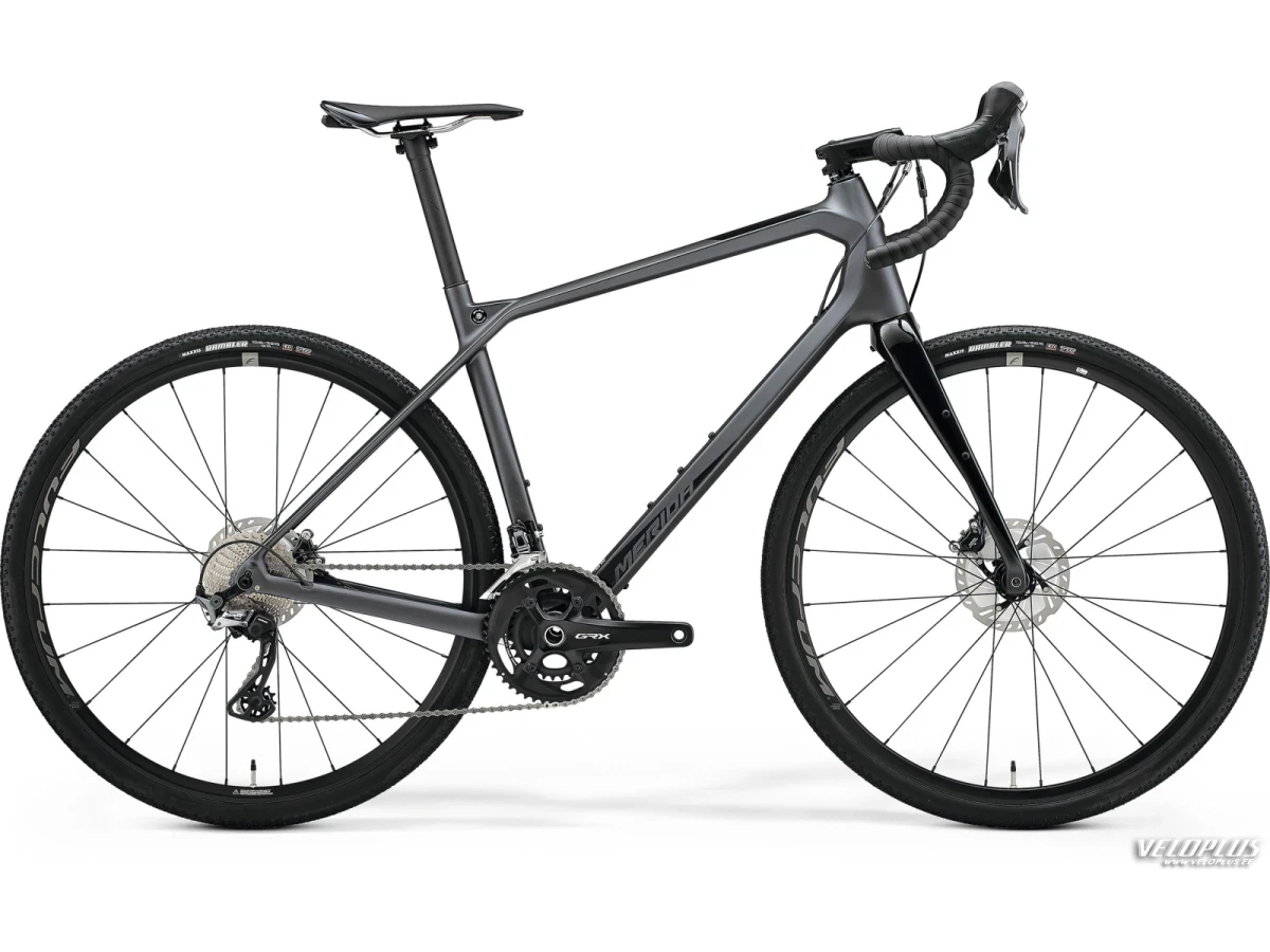 Bike Merida SILEX 7000 matt dark silver - glossy black XL
