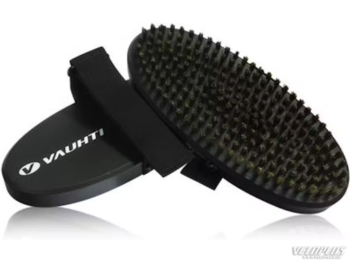 VAUHTI METAL BRUSH OVAL ALPINE black