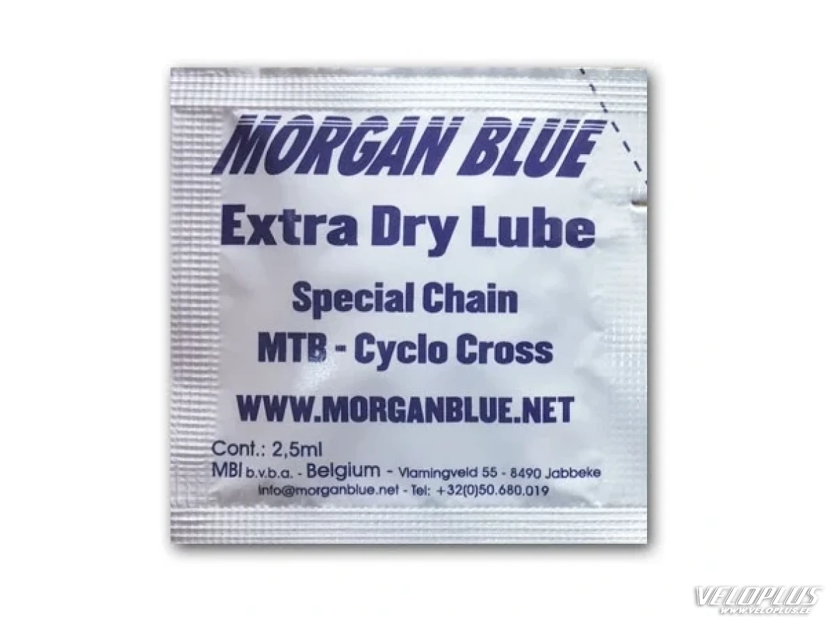 Chain oil Morgan Blue Extra Dry MTB Travel Pack 2,5ml