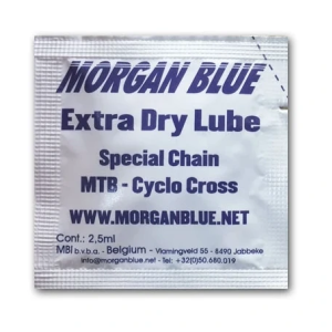 Ketjuöljy Morgan Blue Extra Dry MTB Travel Pack 2,5ml