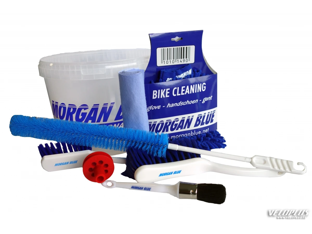 Rattapesuharjade komplekt Morgan Blue Brush Kit