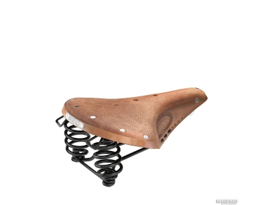 Saddle BROOKS B67 SOFTENED SHORT - DARK TAN