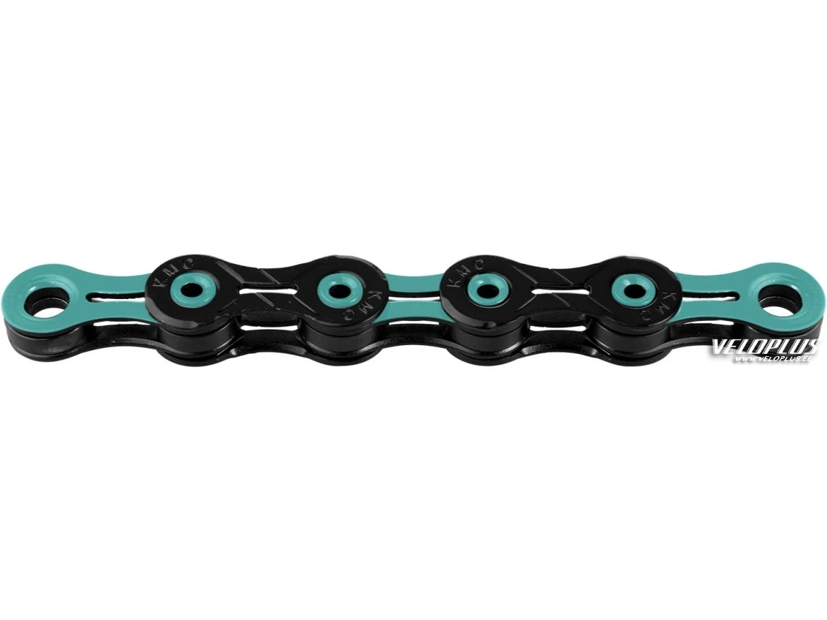 Chain KMC DLC 11 Black/Celeste118L