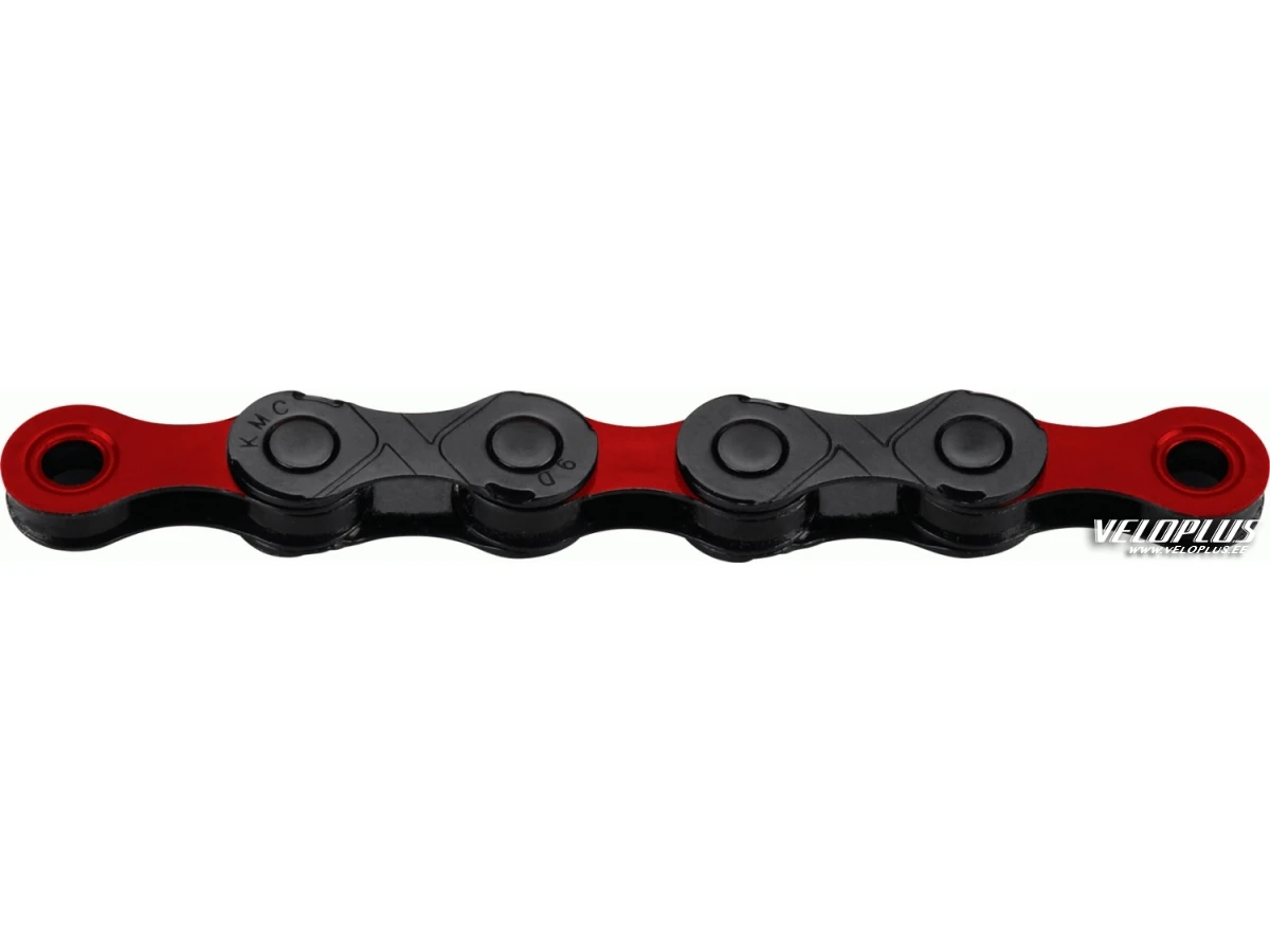 Chain KMC DLC 12 Black/Red126L