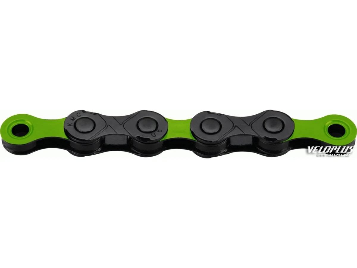 Chain KMC DLC 12 Black/Green126L