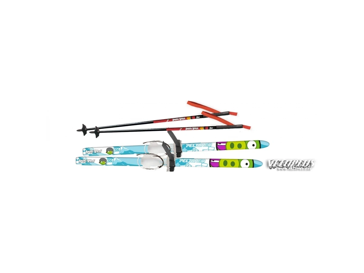 Ski set Peltonen Angry Birds 100cm