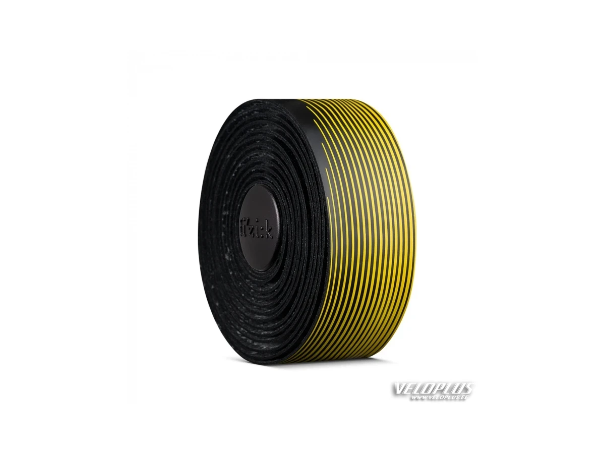 Bar tape Fizik Vento Microtex Tacky - black/yellow 2mm