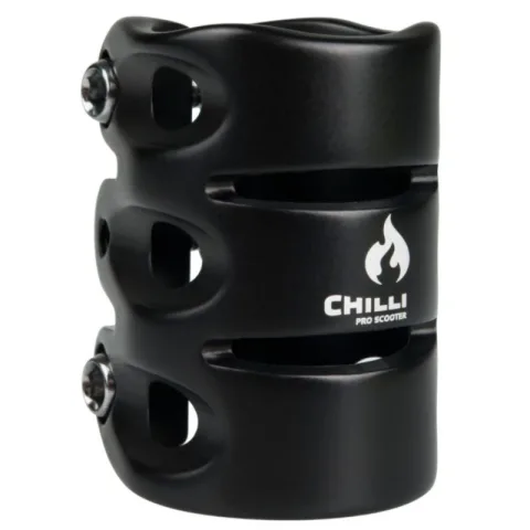 Lenksukinniti CHILLI Clamp HIC 3-polt Reaper Pearl must