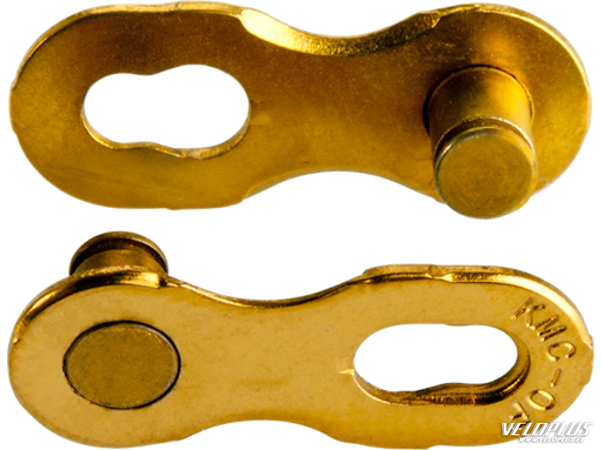 Chain connector KMC MissingLink 12NR Ti-N Gold 2pcs