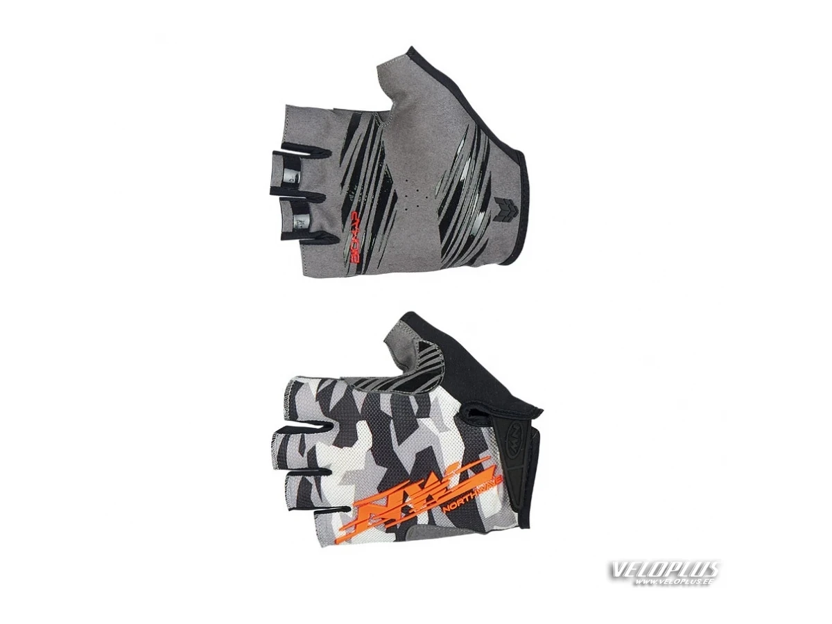 Northwave MTB AIR 2 SHORT GLOVES CAMO/ORANGE FLU XXL