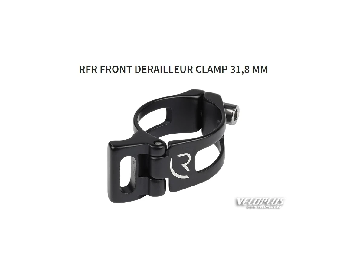 RFR esivahetaja klamber 31,8mm must