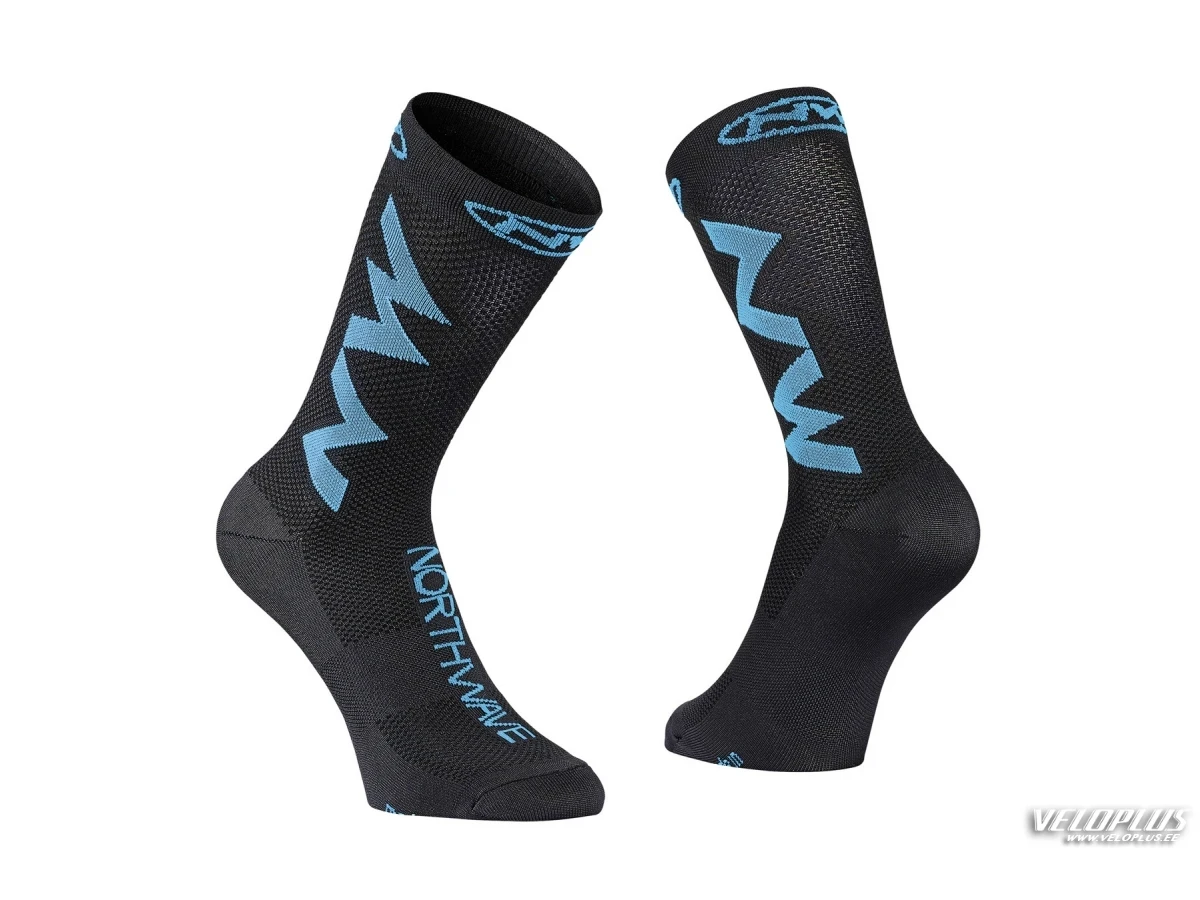 Northwave EXTREME LIGHT PRO SOCKS BLACK/GREY M (41-43)