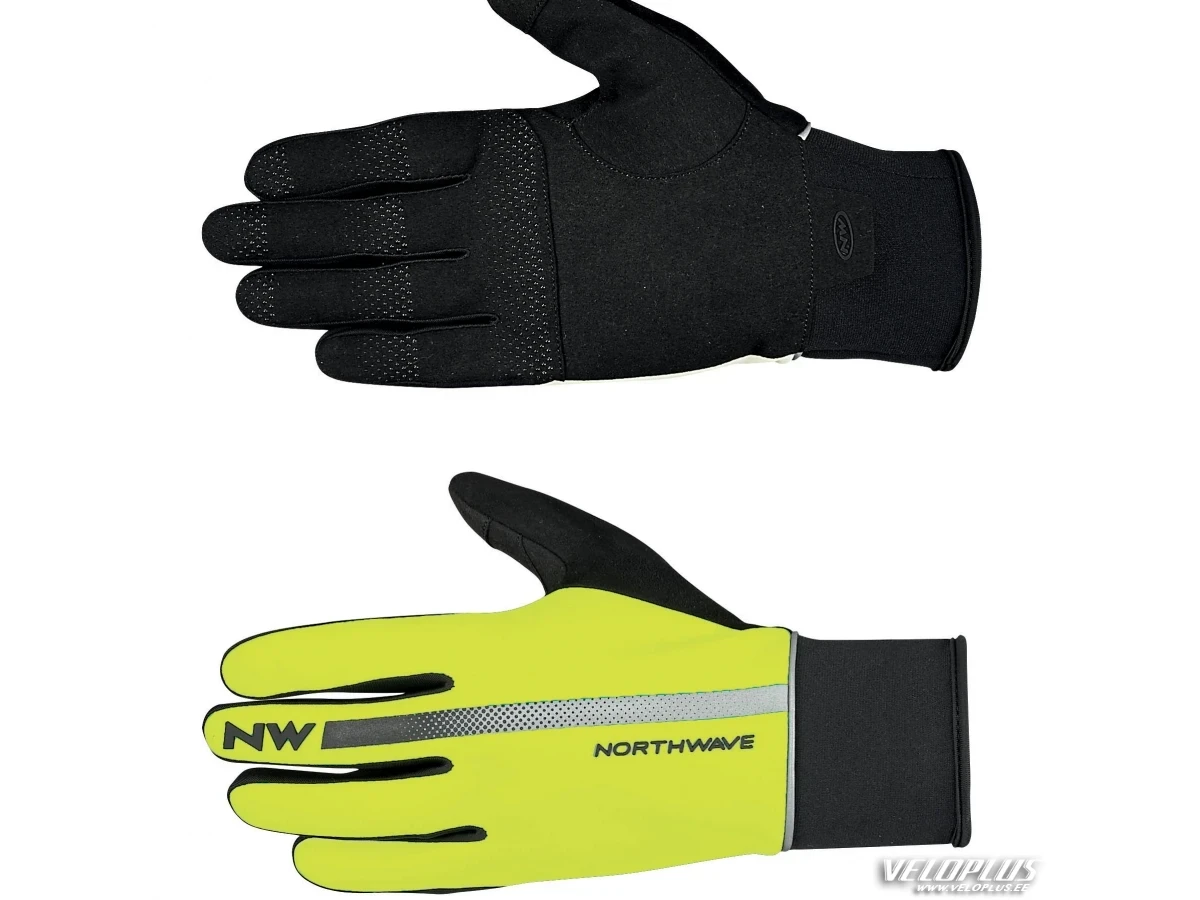 Northwave DYNAMIC FULL GLOVES YELLOW FLOU L