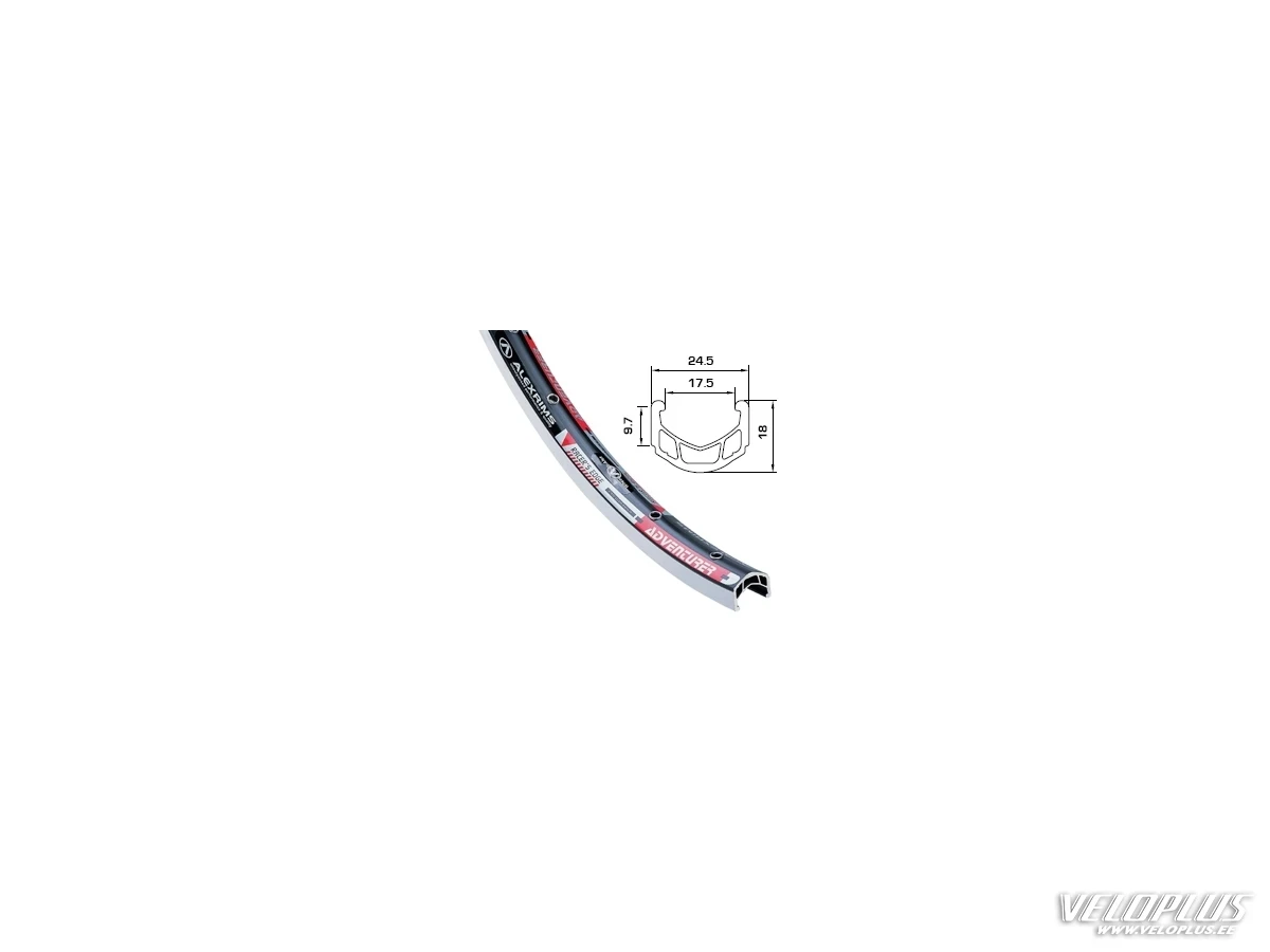 Rim Alex Adventurer 26x32 A.V black