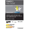 Winter gloves Northwave POWER 3 GEL PAD black/yellow flou L thumbnail 3