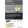 Winter gloves Northwave POWER 3 GEL PAD black/reflective L thumbnail 2