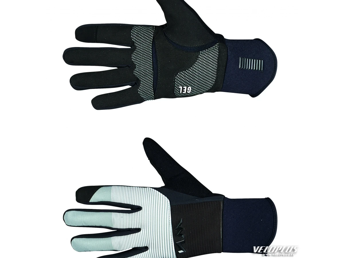 Winter gloves Northwave POWER 3 GEL PAD black/reflective L