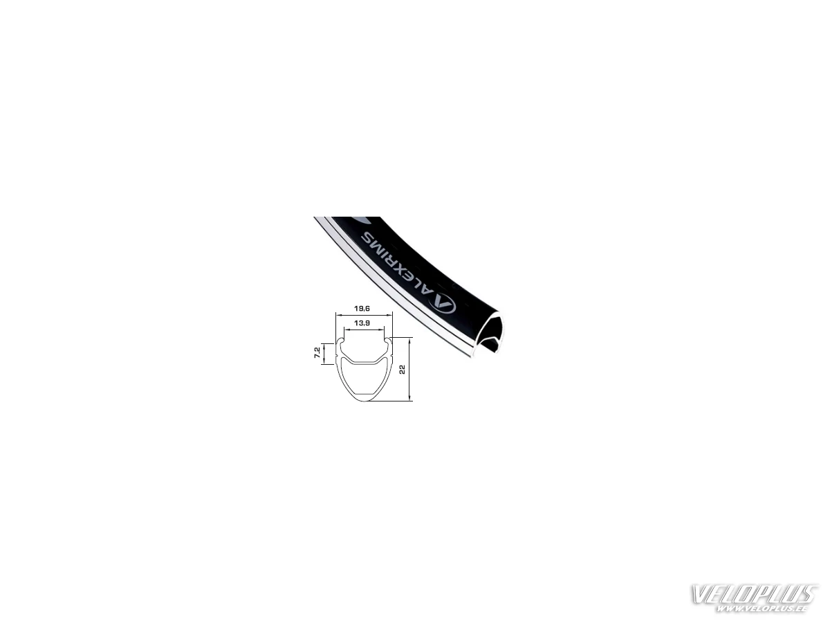 Rim Alex DA-22 700x32 F.V black
