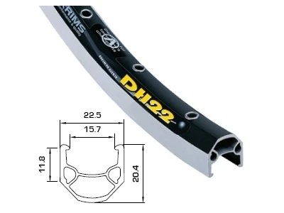 Pöid Alex Rims DH22 700 36a