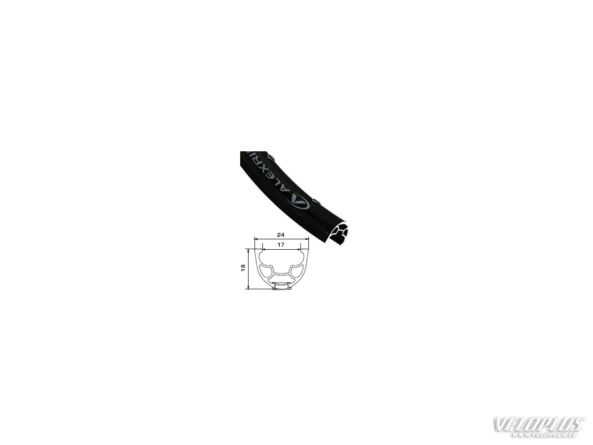 Rim Alex DP-17 26x36 A.V black
