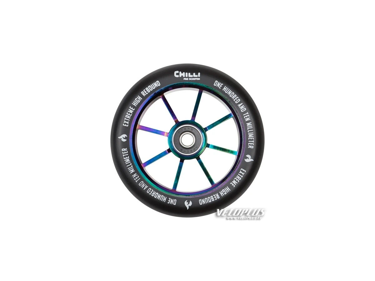 Chilli Wheel Rocky - 110 mm - neochrome/black