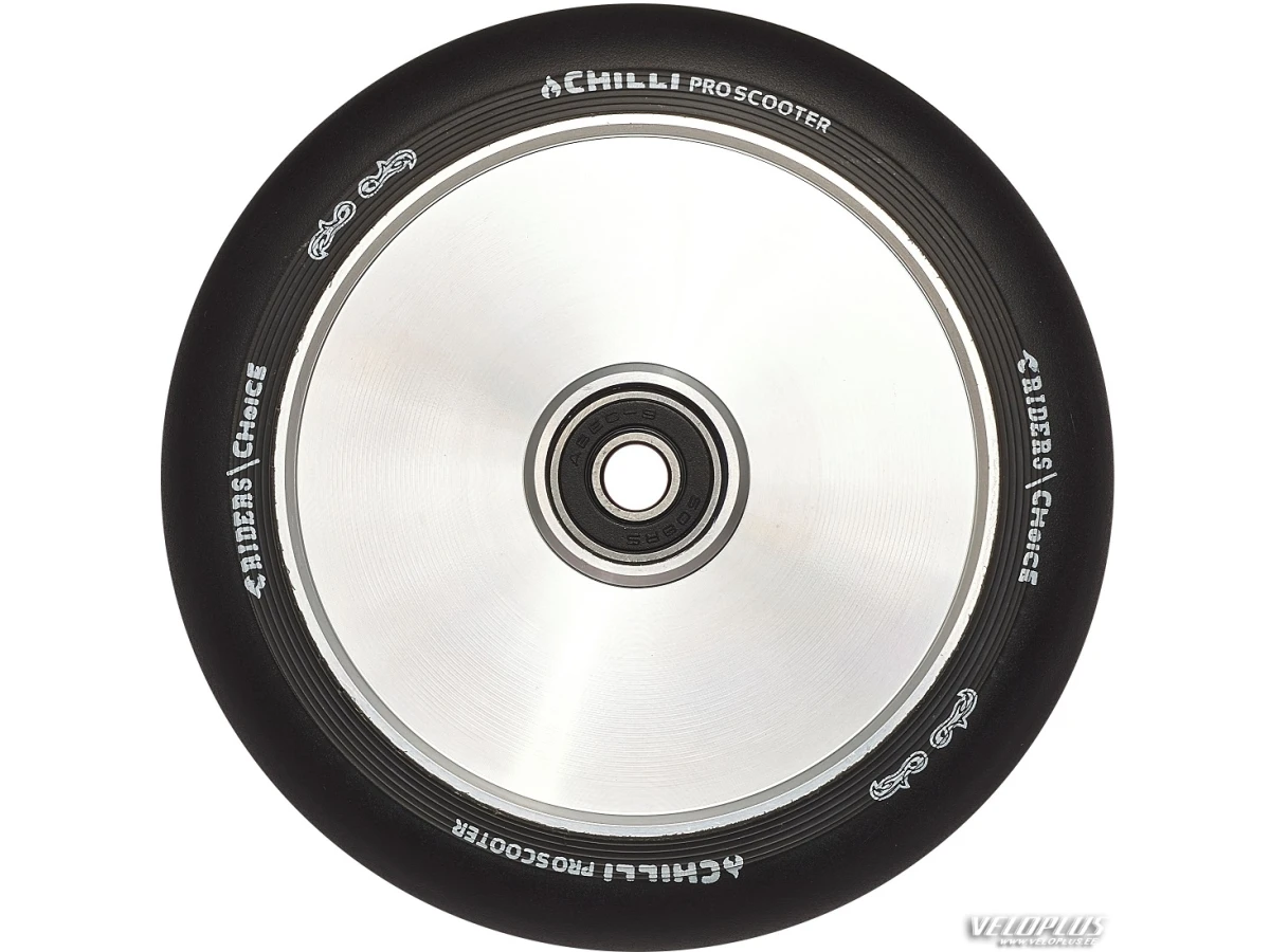 Chilli Wheel Zero Hollowcore 120mm silver	