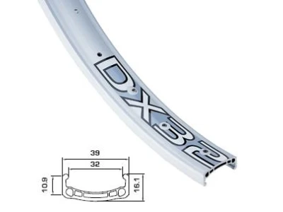 Pöid Alex Rims DX32 26" 32a hõbe