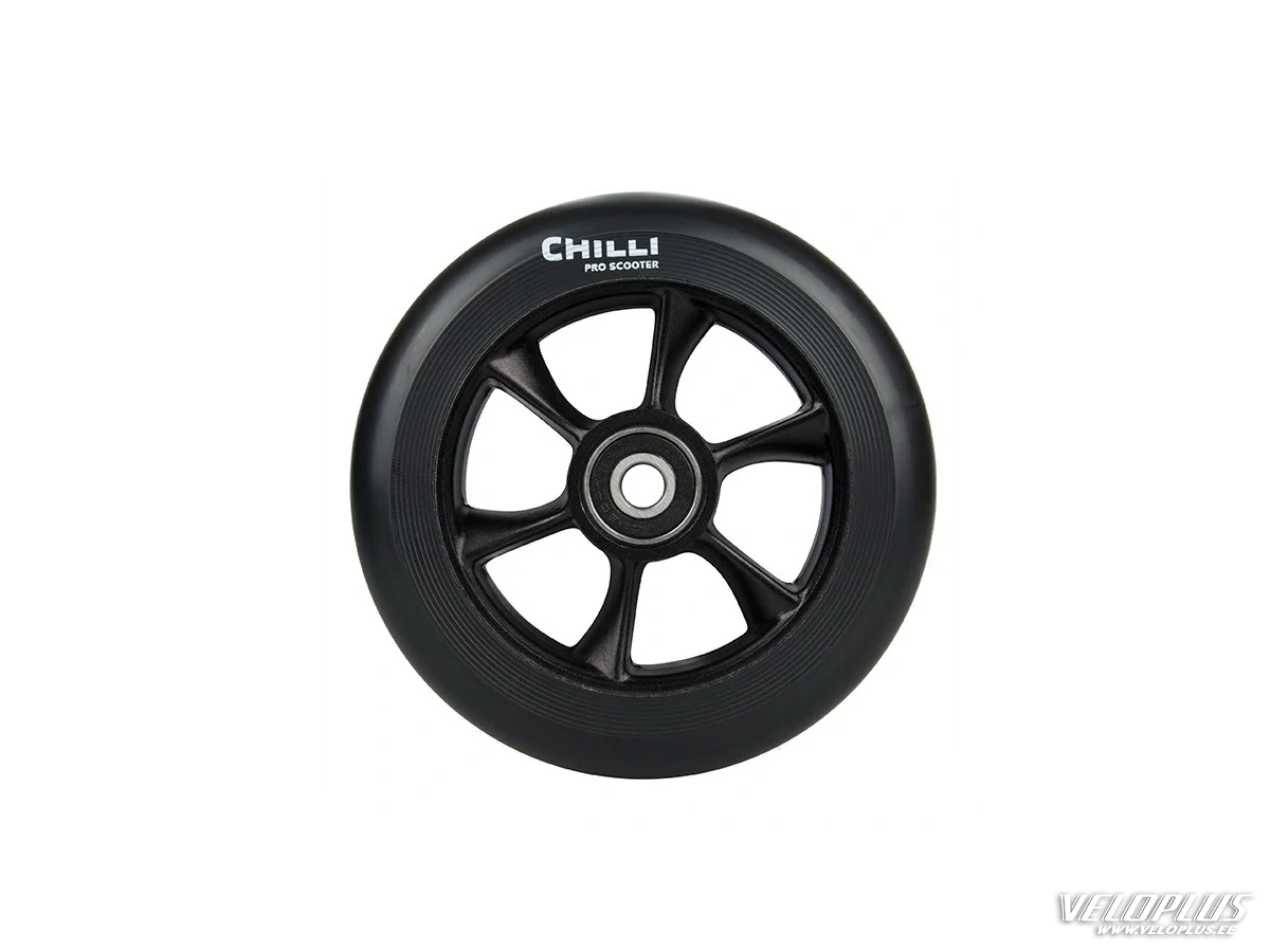 Chilli Turbo 110mm ratas juodas