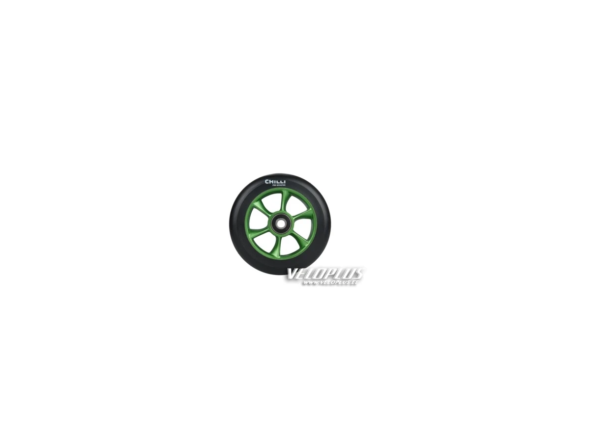 Ratas Chilli Turbo Core must-roheline 110mm