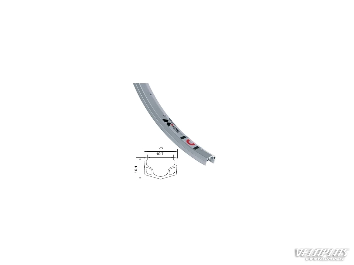 Pöid Alex Rims X101 20" 36a hõbe