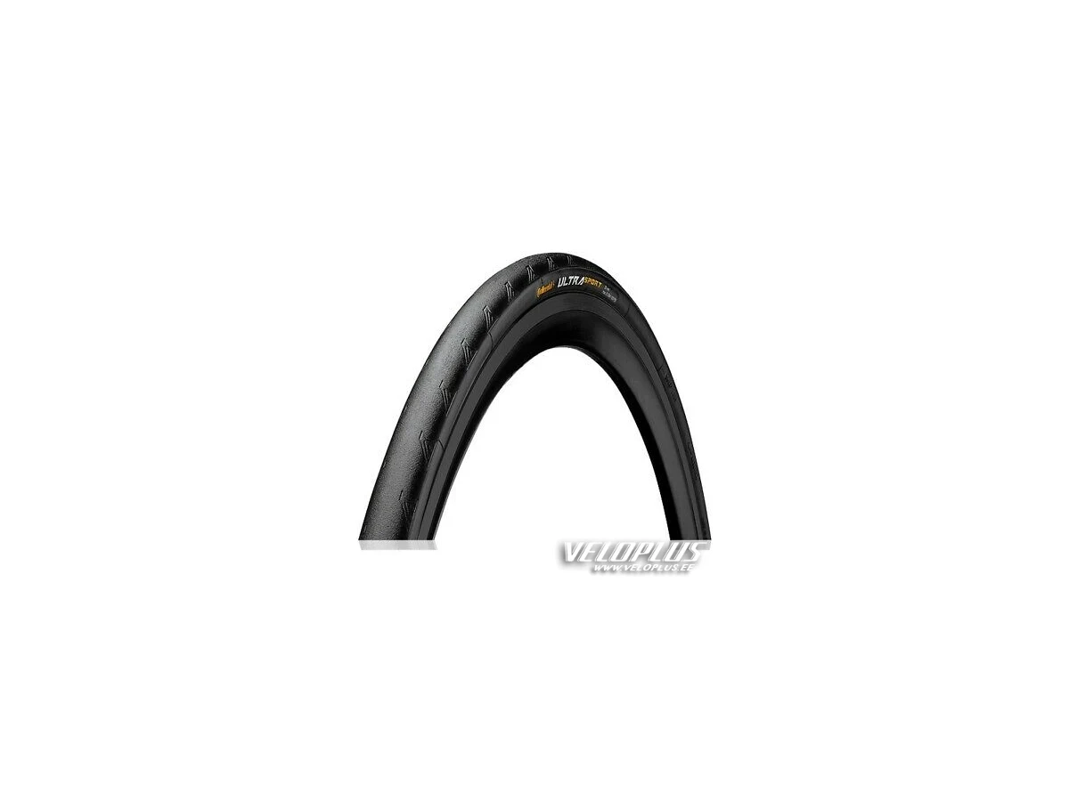 Väliskumm Continental Ultra Sport 2 700x23C must skin foldable
