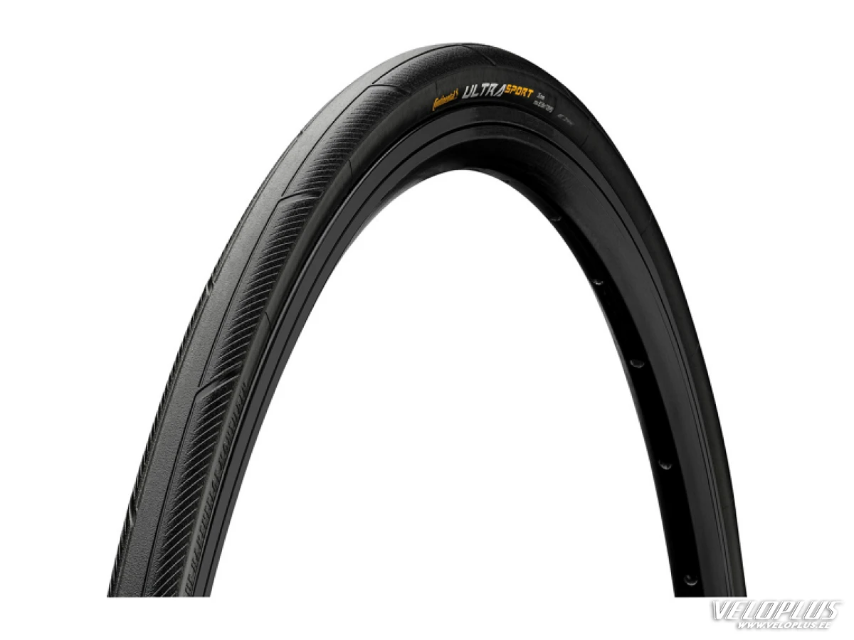 Rengas Continental Ultra Sport 700x23C taitettava musta