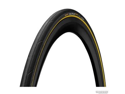 Tire Continental Ultra Sport III 700x25C Black/yellow Foldable