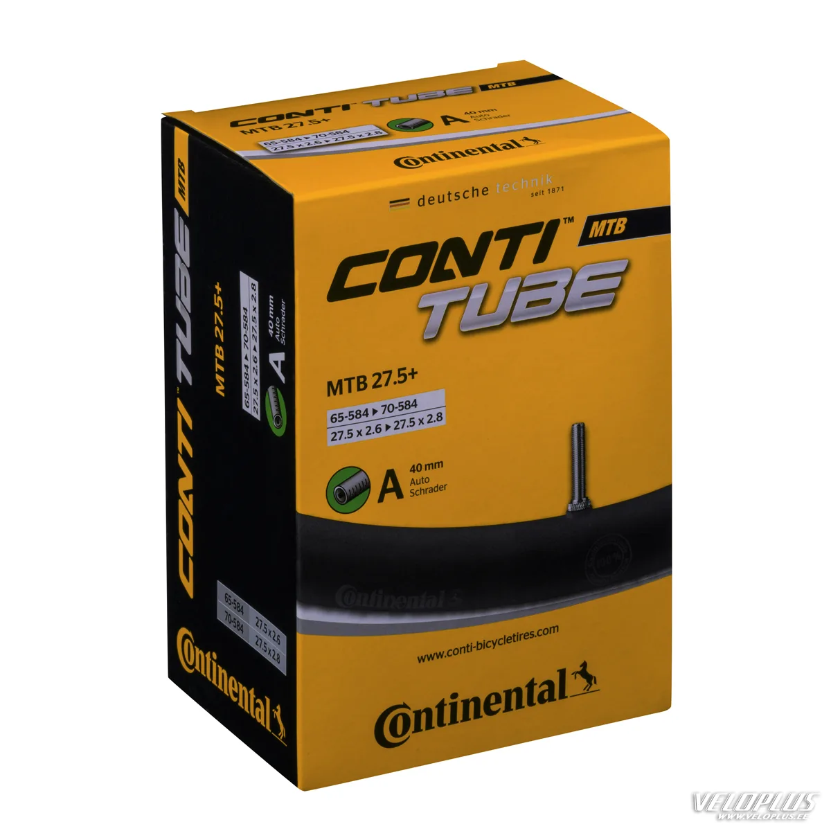 Sisäkumi Continental MTB 27.5+ 57/70-584 AV 40 mm (27,5x2,6-2,8")