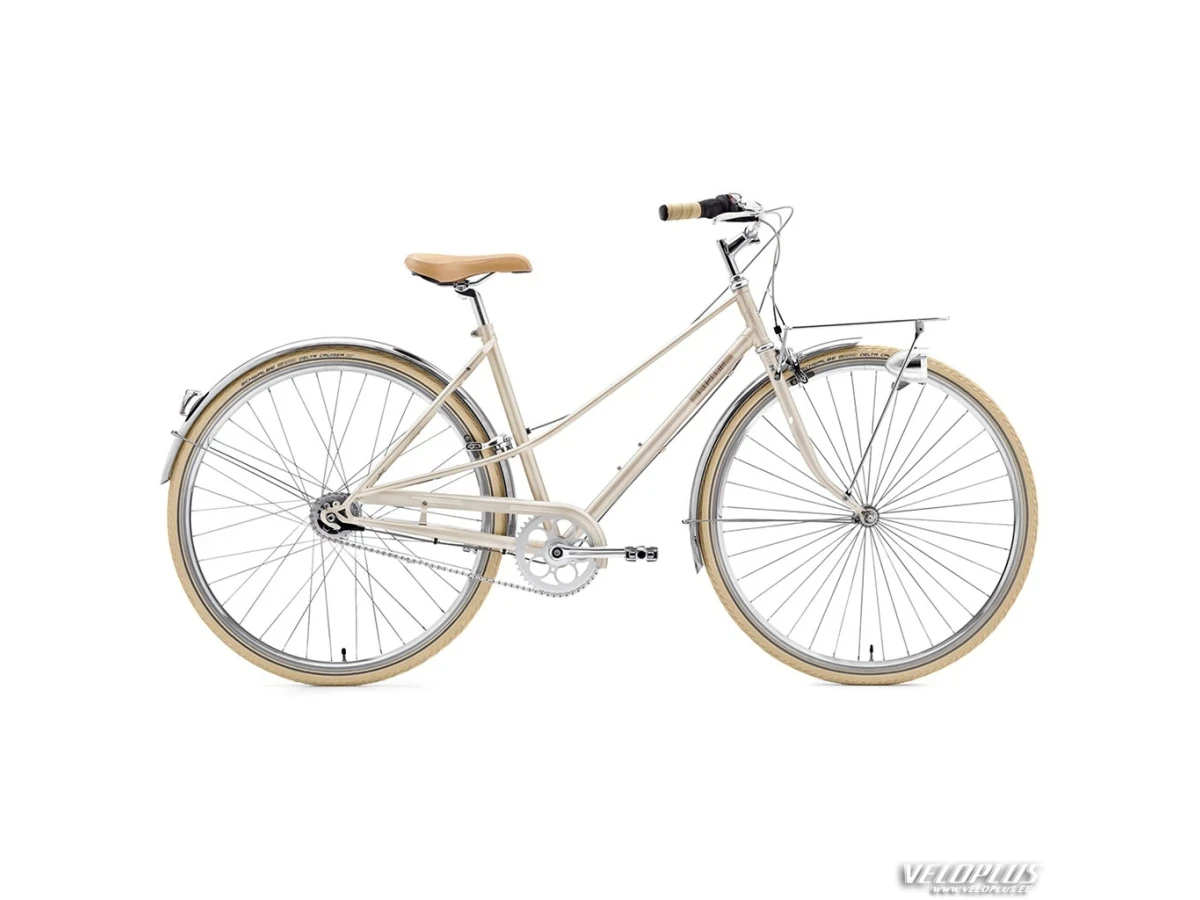 Women city bike CREME CAFERACER LADY DOPPIO CHAMPAGNE 7s M/L 52 cm