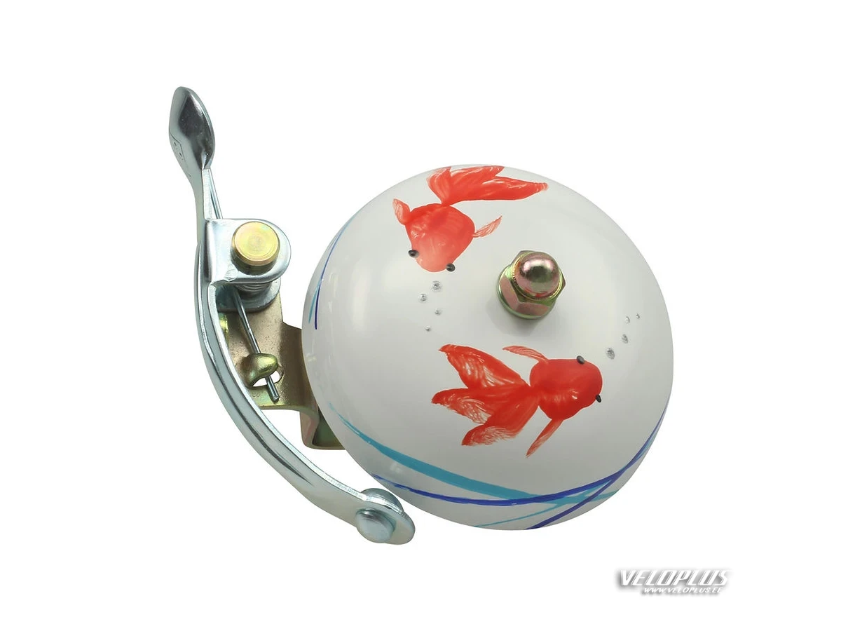 Rattakell CRANE SUZU BELL - HAND PAINTED - KOI