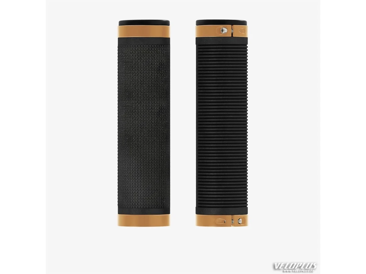 Käepidemed BROOKS CAMBIUM RUBBER GRIPS 130+130MM BLACK/COPPER