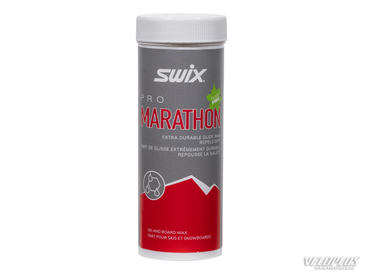 Powder SWIX PRO MARATHON BLACK 0°C/+20°C 40g