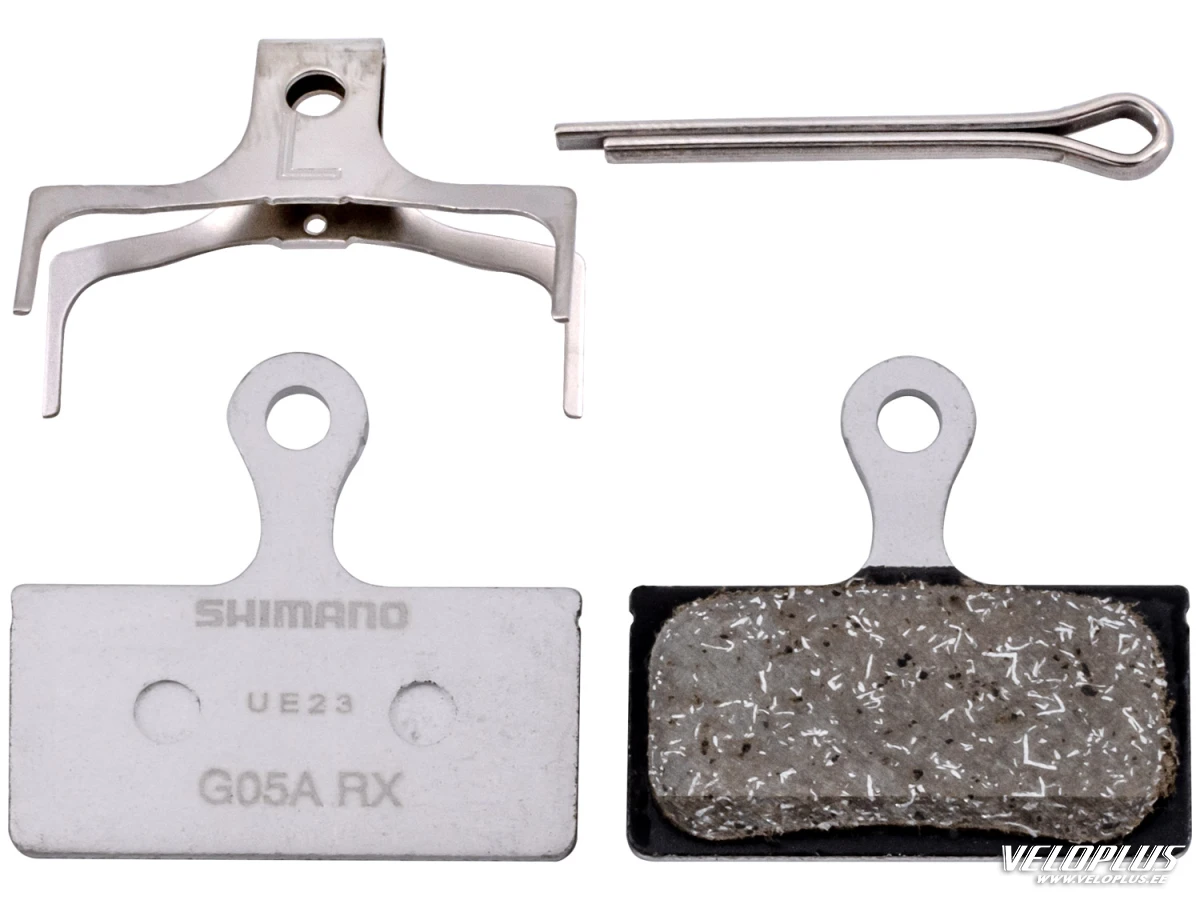 Ketaspiduriklotsid Shimano G05A Incl Spring/Split Pin resin
