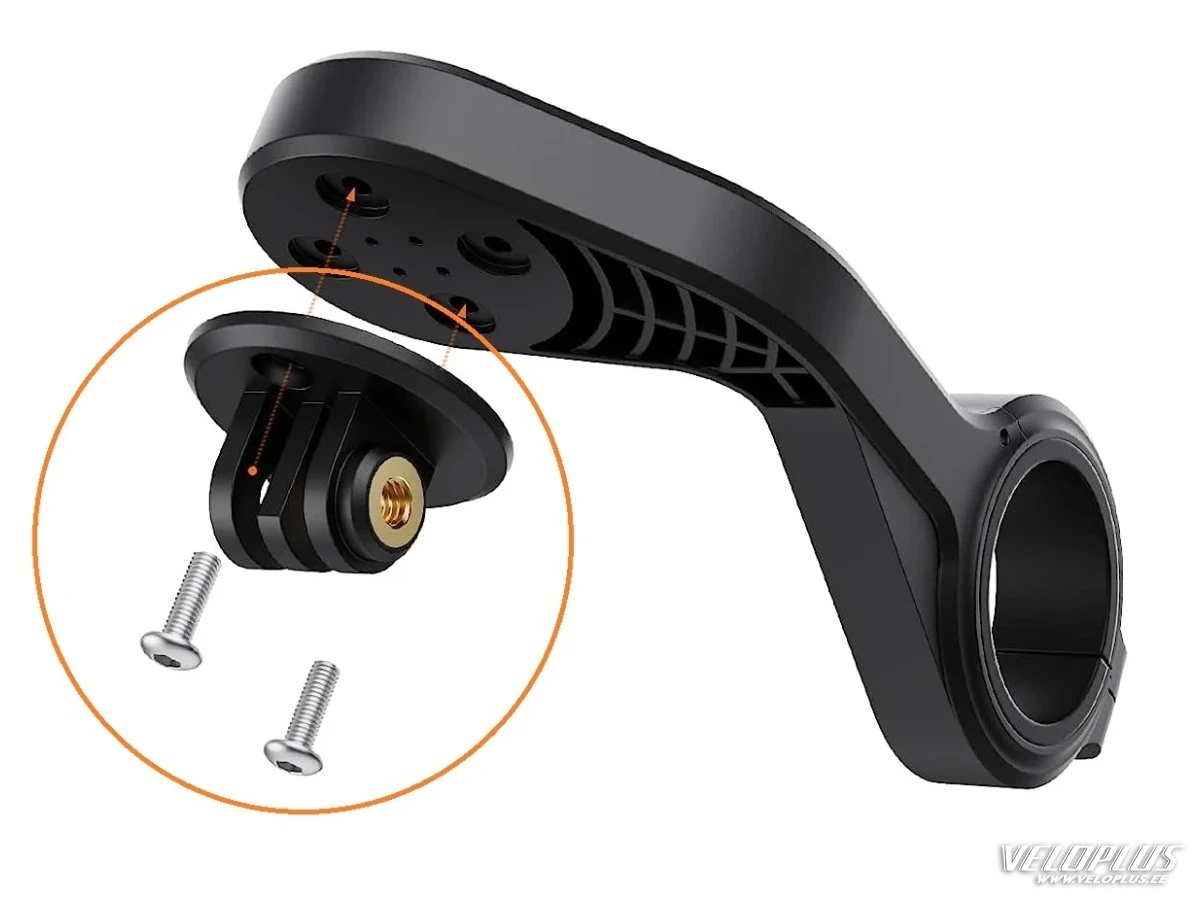 GoPro/RAVEMEN 2-pulttinen adapteri tietokoneen kiinnitykseen