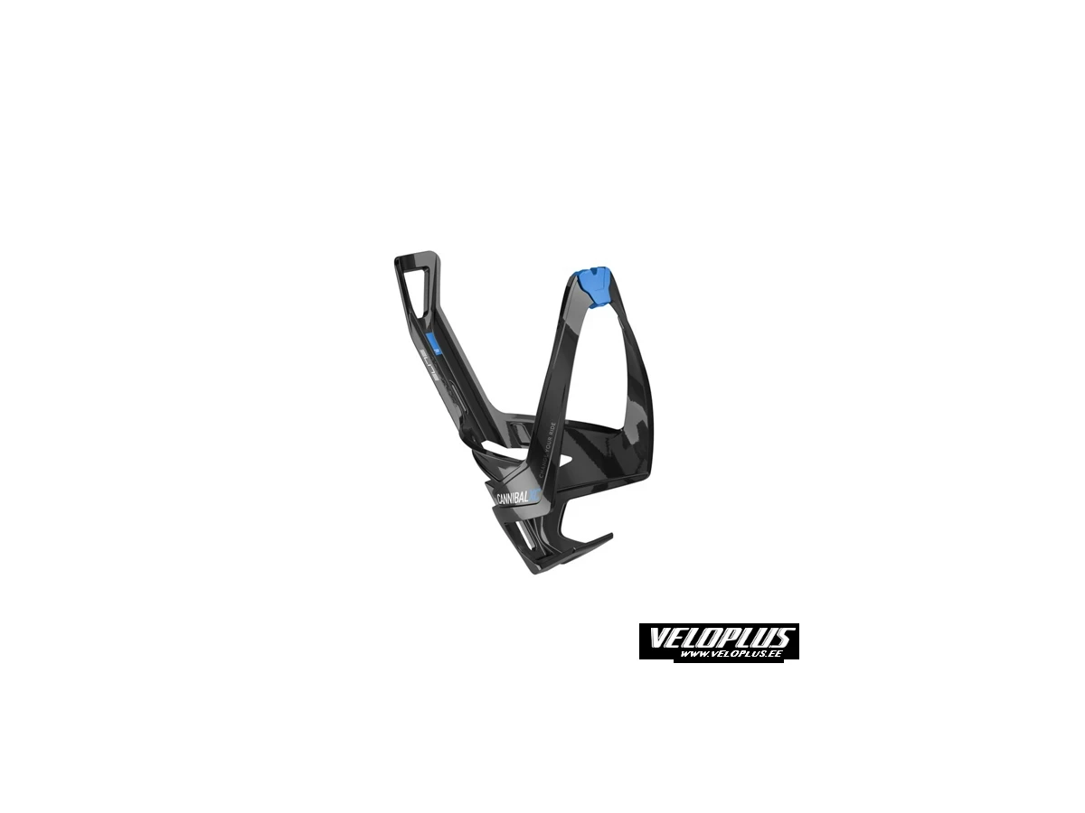 Bottle Cage ELITE CANNIBAL XC Skin, Black blue Veloplus