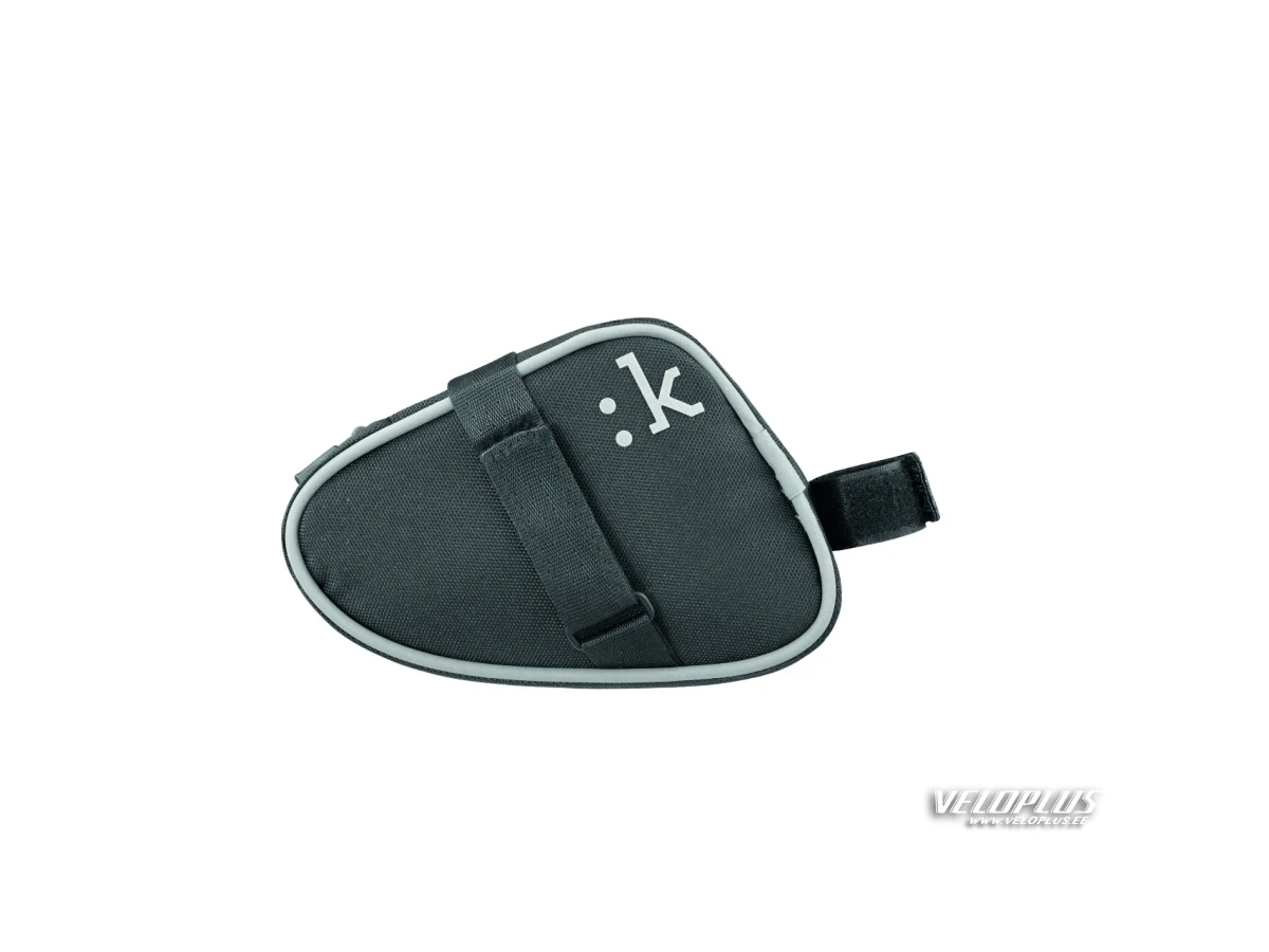 Saddle bag Fizik LIN:K Anthracite Small with velcro straps