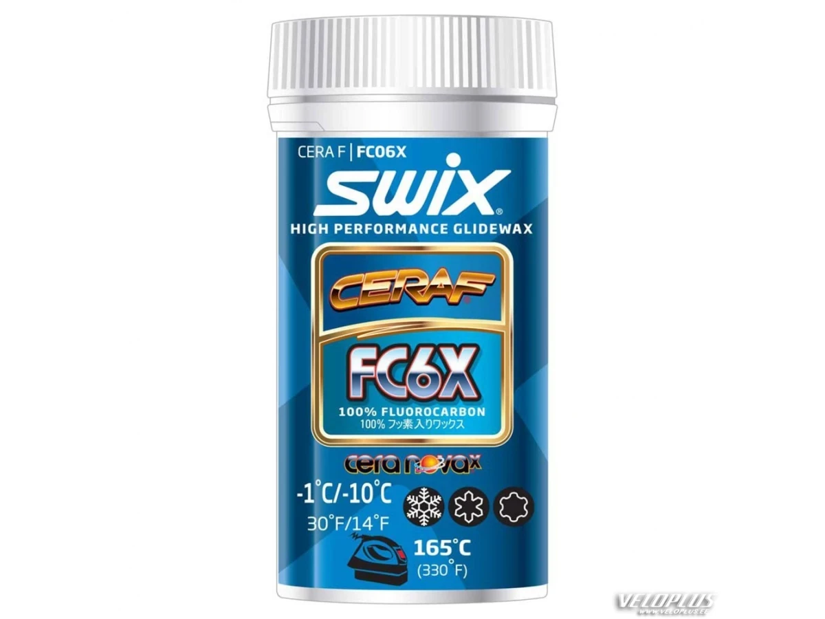 Pulber Swix FC6X Cera F -1ºC/-10ºC 30g