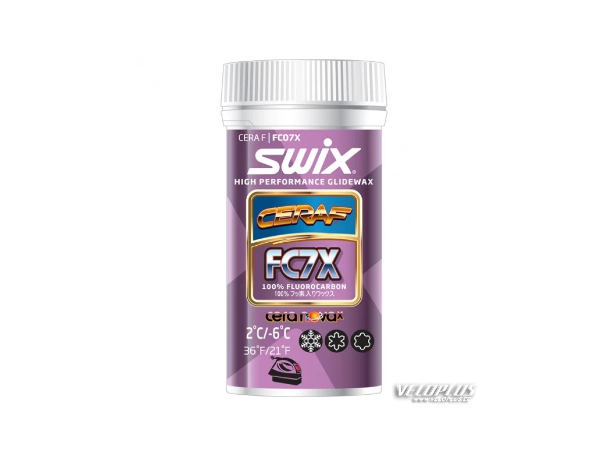 Pulber Swix FC7X Cera F +2ºC/-6ºC 30g