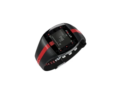 Pulsikell Polar FT7M must/punane pulsivööga H1