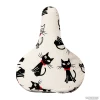 Saddle cover BIKE BELLE BLACK CATS white thumbnail 1
