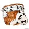 Saddle cover BIKE BELLE BLACK CATS white thumbnail 2