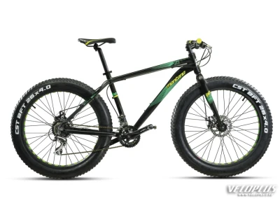 Fatbike MONTANA FAT 26" ACERA 2x8 M-DISC 44cm/17" must-punane