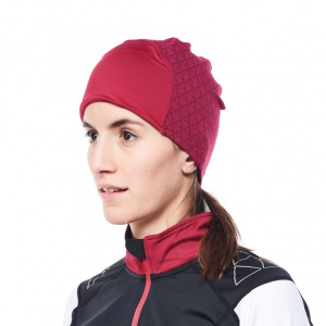 Suusamüts FISCHER SEAMLESS BEANIE orhideepunane