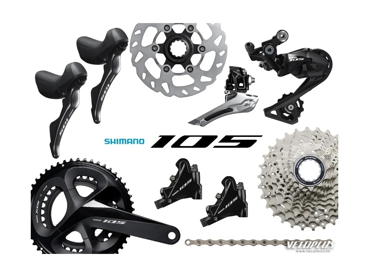 Groupset Shimano 105 R7000 2x11 ketaspidurile